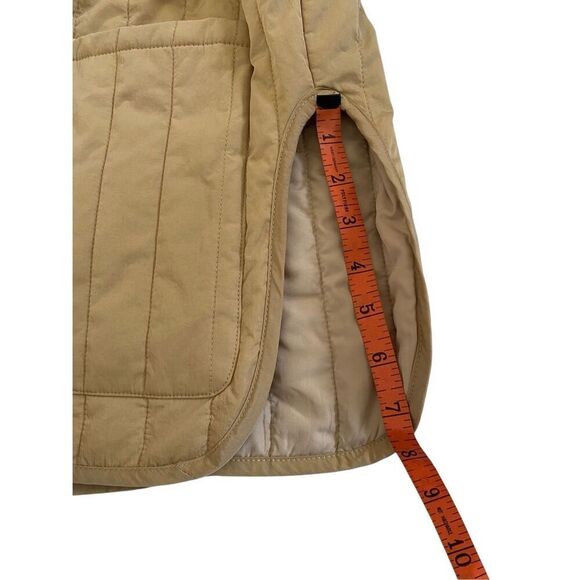 Calvin Klein Liner Jacket Khaki Quilted Winter Coat Outdoors Spring Preppy - Picture 14 of 15